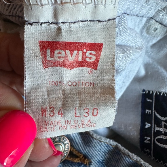 Levi’s Vintage 1980 540 Jeans 34x30 EUC - Picture 10 of 11